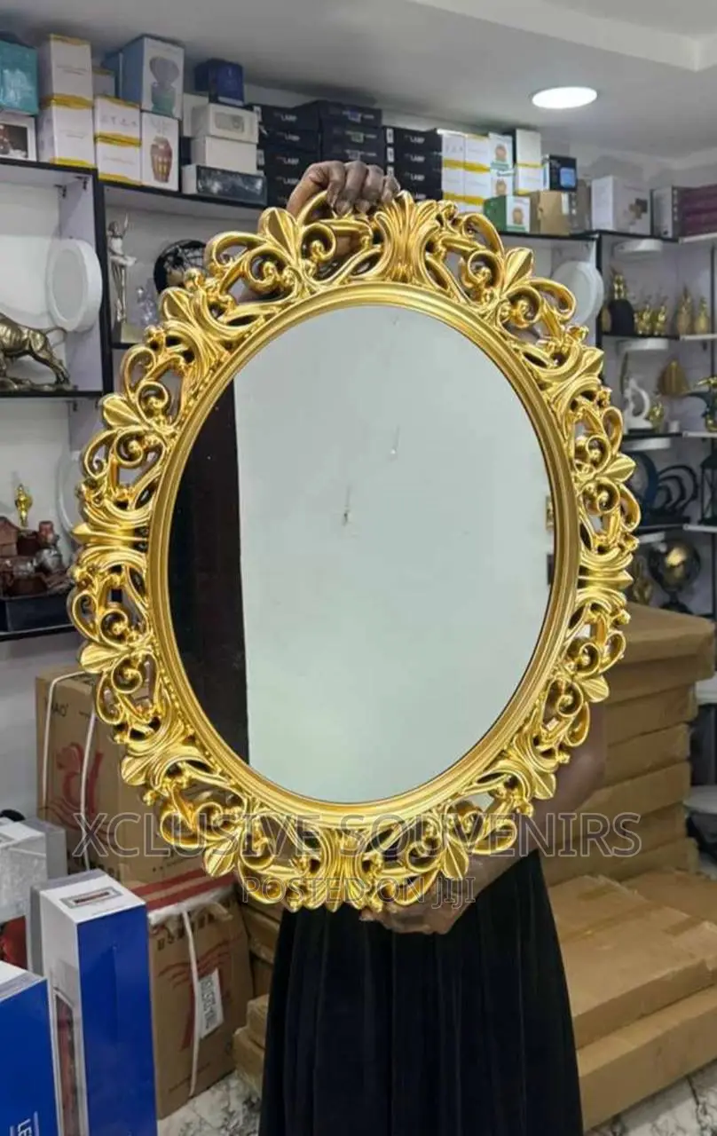 20x24 Antique Gold Mirror for Living Room,M
