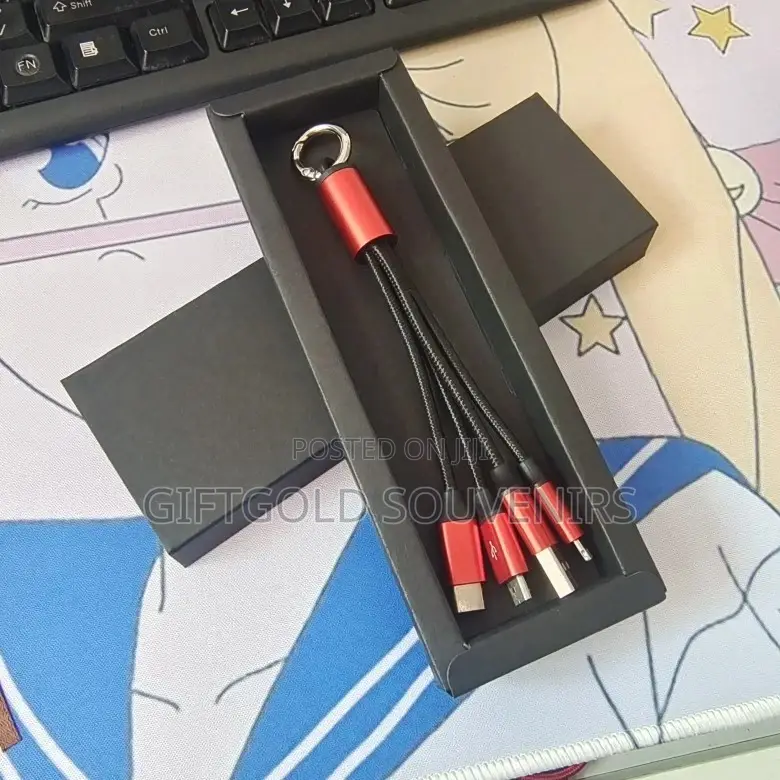 Phone Charging Cable 3-in-1 Multi Fast Charger Cord