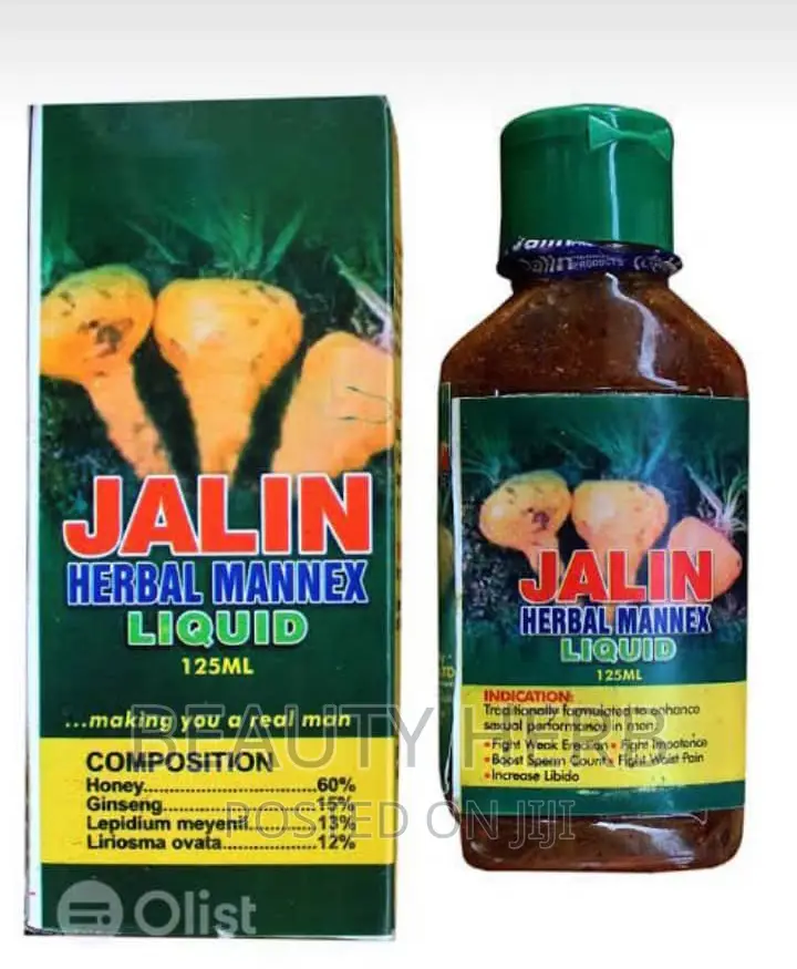 Original Jalin Herbal Mixture Manpower Syrup for Men