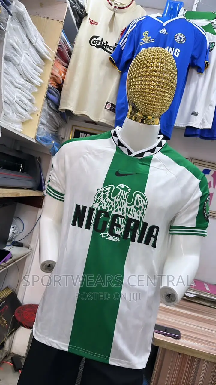 Original Nigeria Vintage 1996 Home and Away Retro JERSEY