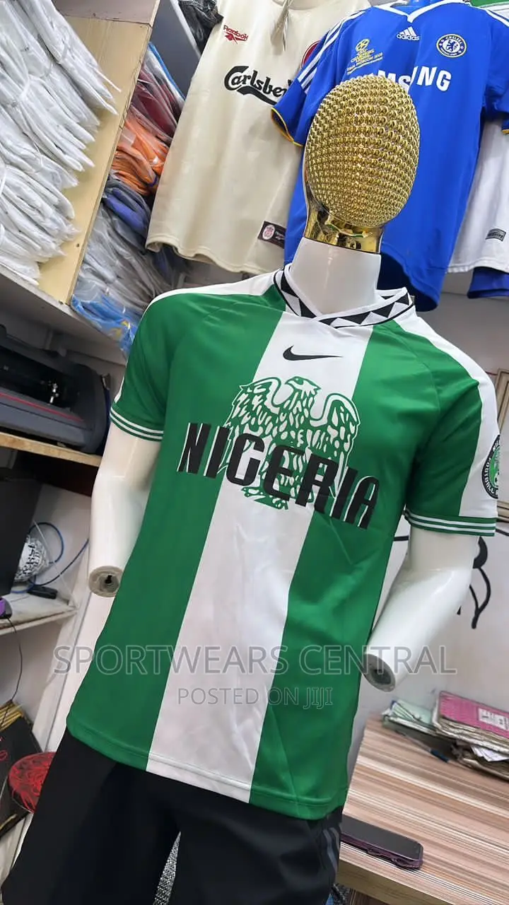 Original Nigeria Vintage 1996 Home and Away Retro JERSEY