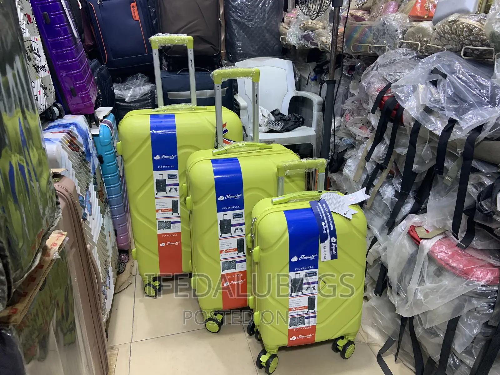 Set Of Quality Imported Unbreakable Plastic Travel Luggage