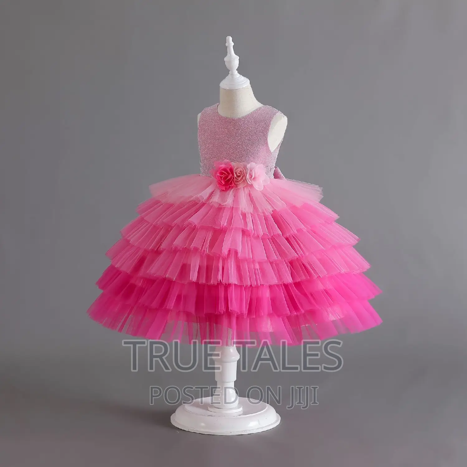 Girls Party Ballgown Cinderella Dresses Ages 4 To 11 Years
