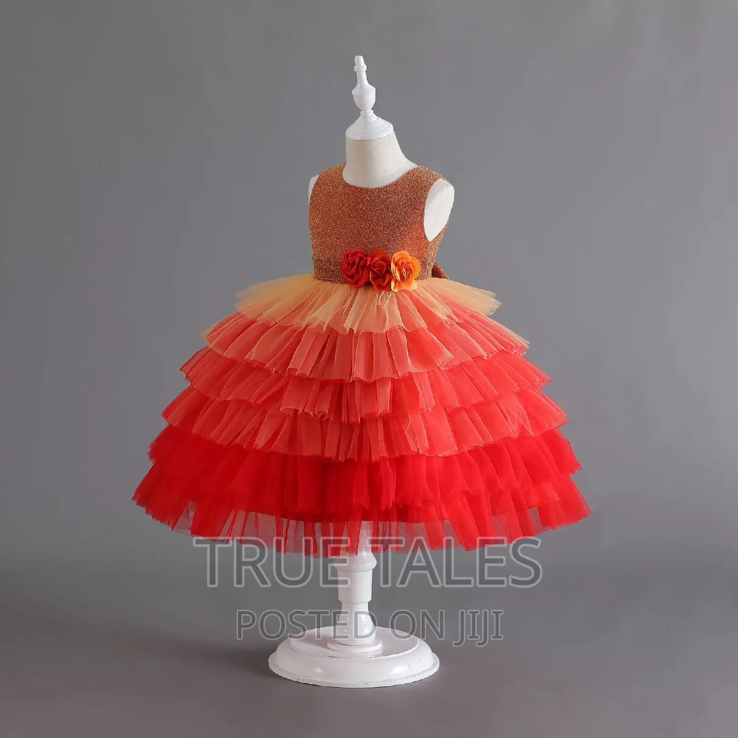 Girls Party Ballgown Cinderella Dresses Ages 4 To 11 Years