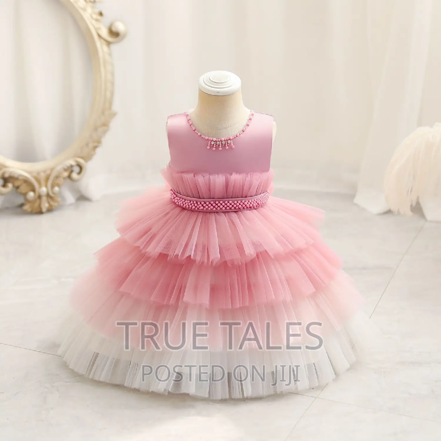 Girls Ballgown Cinderella Dresses Ages 1 To 7 Years