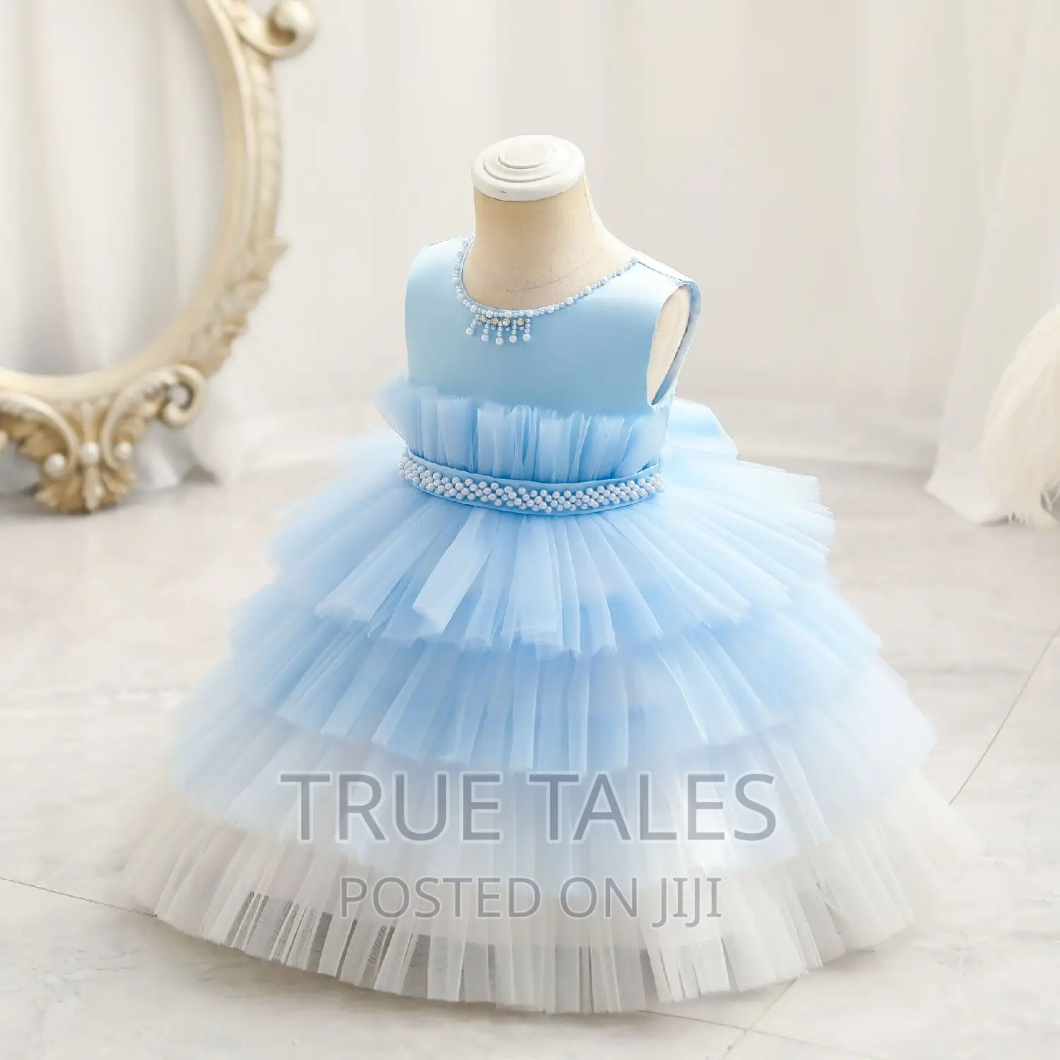 Girls Ballgown Cinderella Dresses Ages 1 To 7 Years