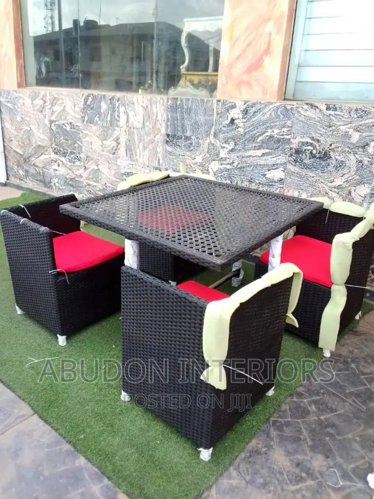 Square Shaped 4 in 1 Outdoor Chairs