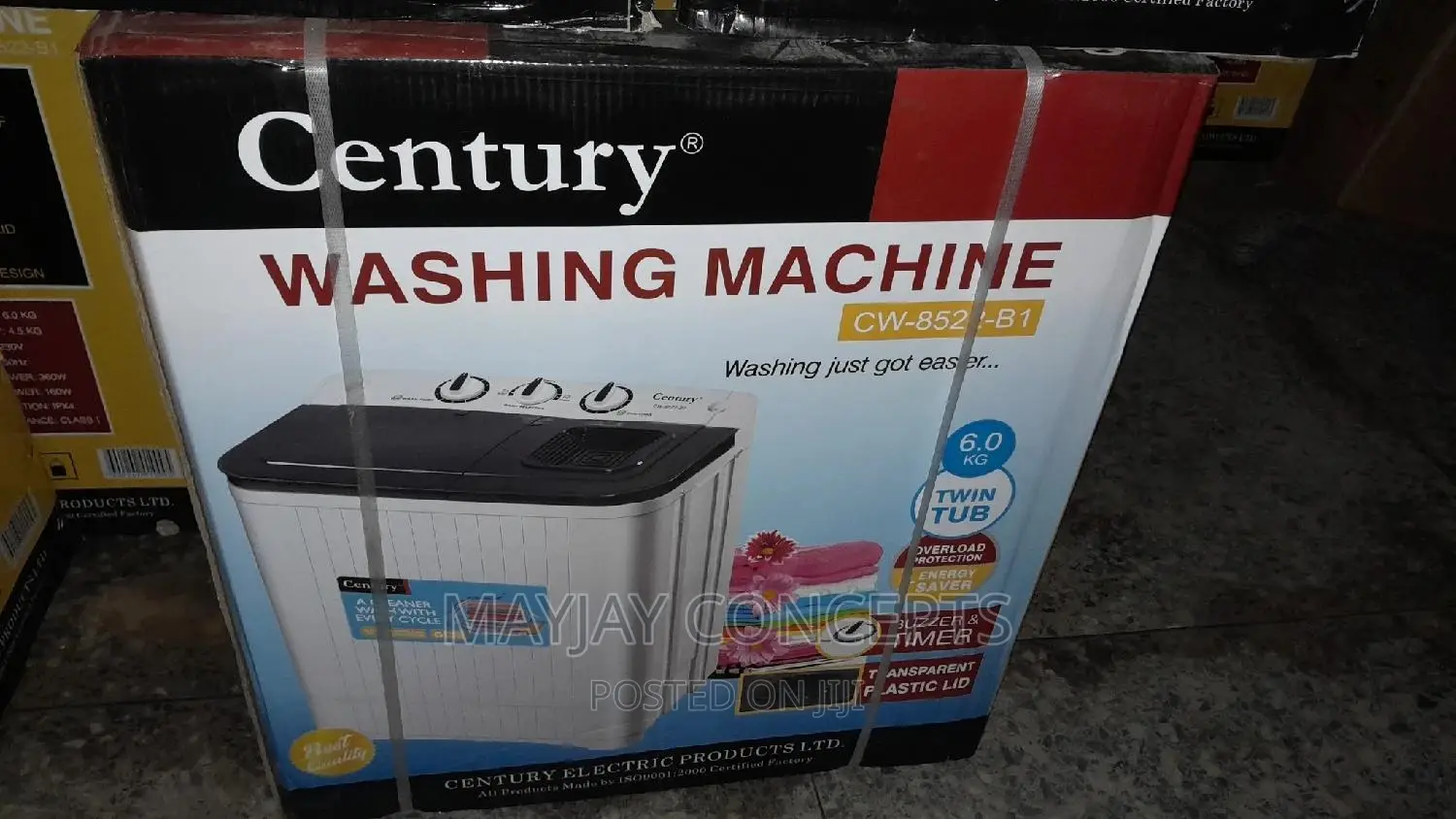 6kg Century Double Washing Machine And Dryers