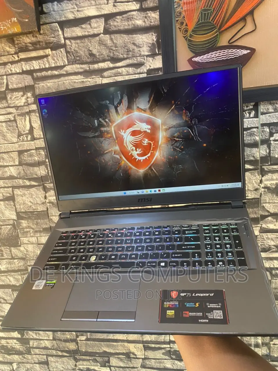Laptop MSI GP75 Leopard 16GB Intel Core i7 HDD+SSD 1.5T