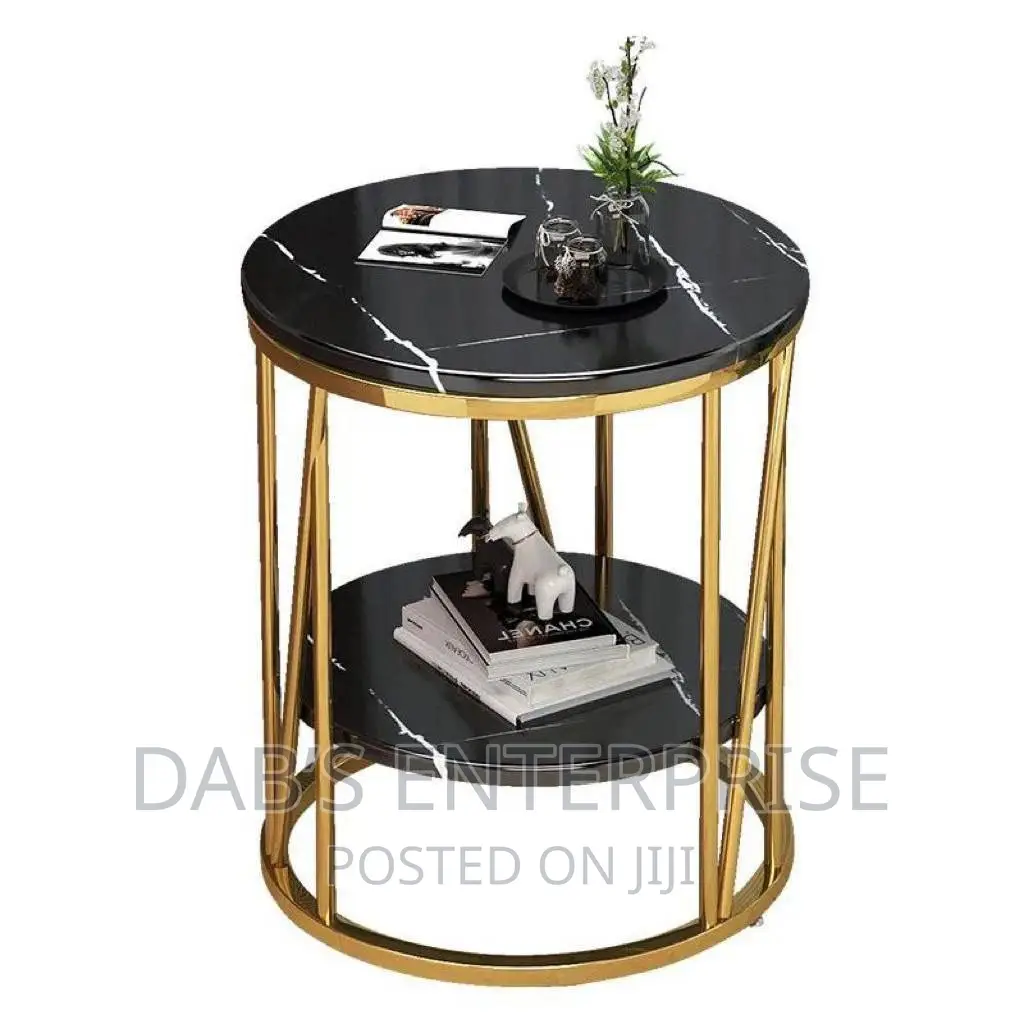 Round Double Layer Nordic Side Stool