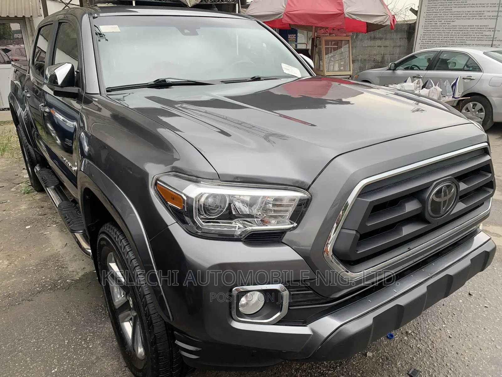 Toyota Tacoma Limited 2018 Gray