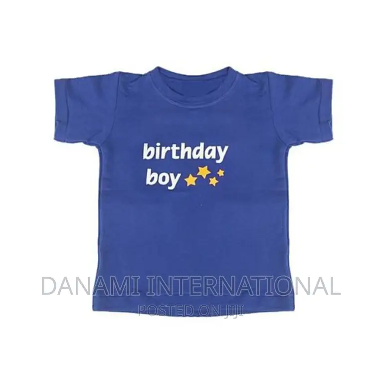 Danami Star Birthday Boy Printed T Shirt