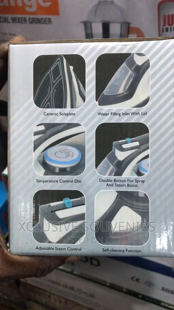 200watt Original Kinelco Steam Iron Kn-5198
