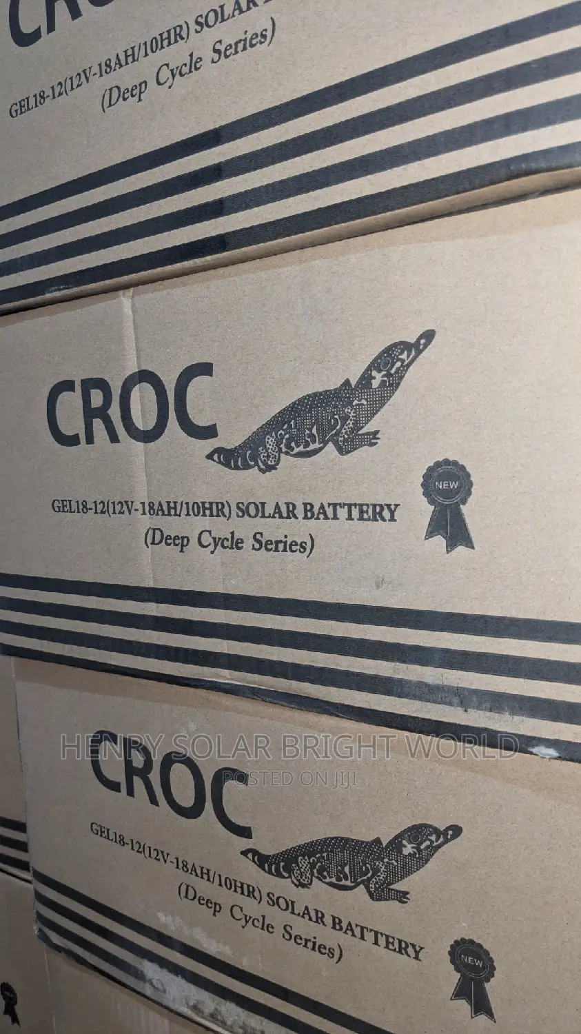 Croc 18ah 12v Gel Battery
