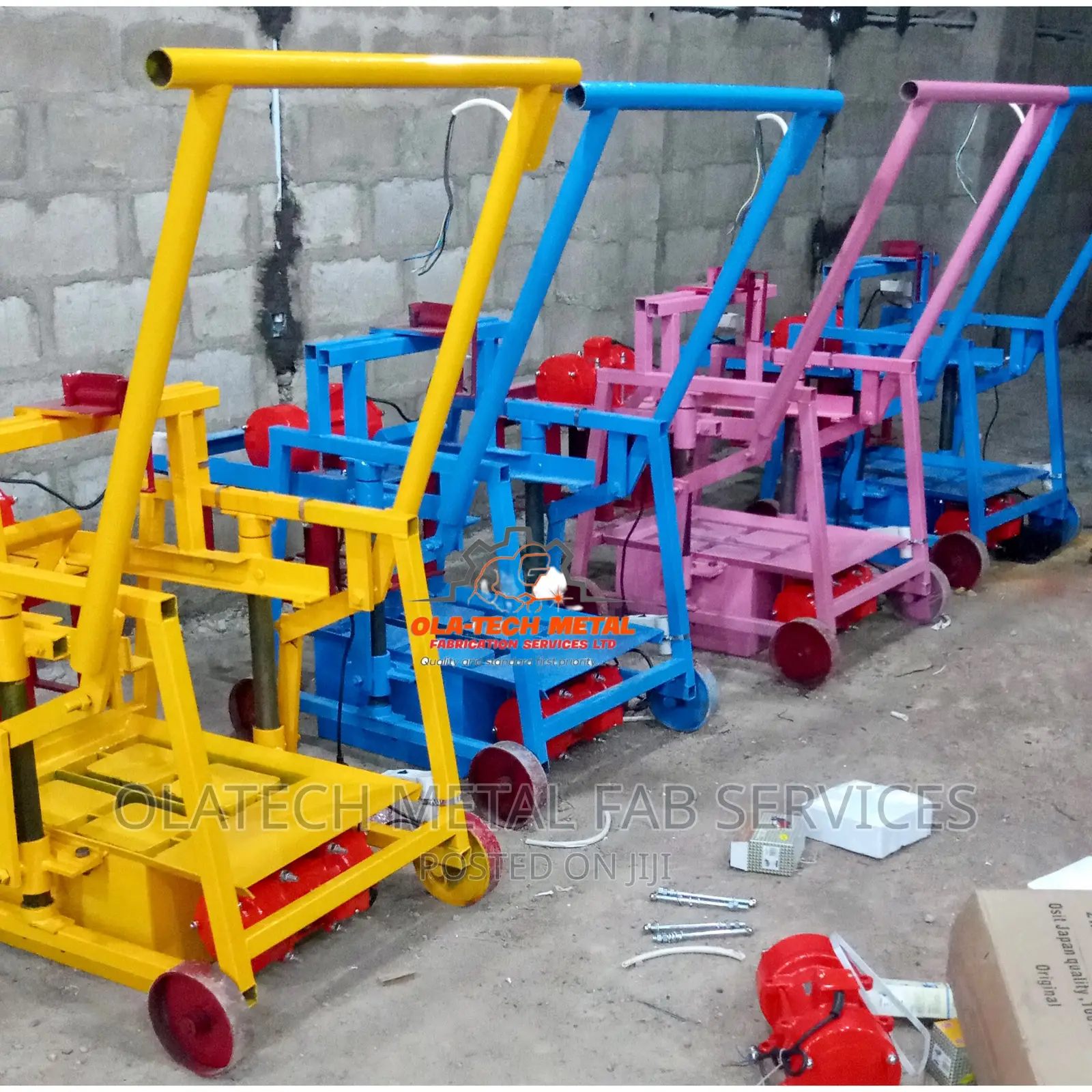 Egg Laying Block Making Machine