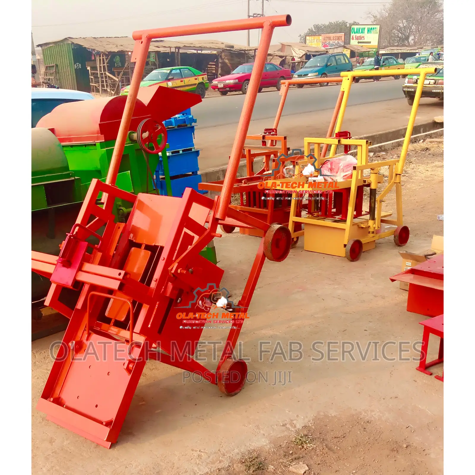 No Pallets Block Making Machine Nigeria