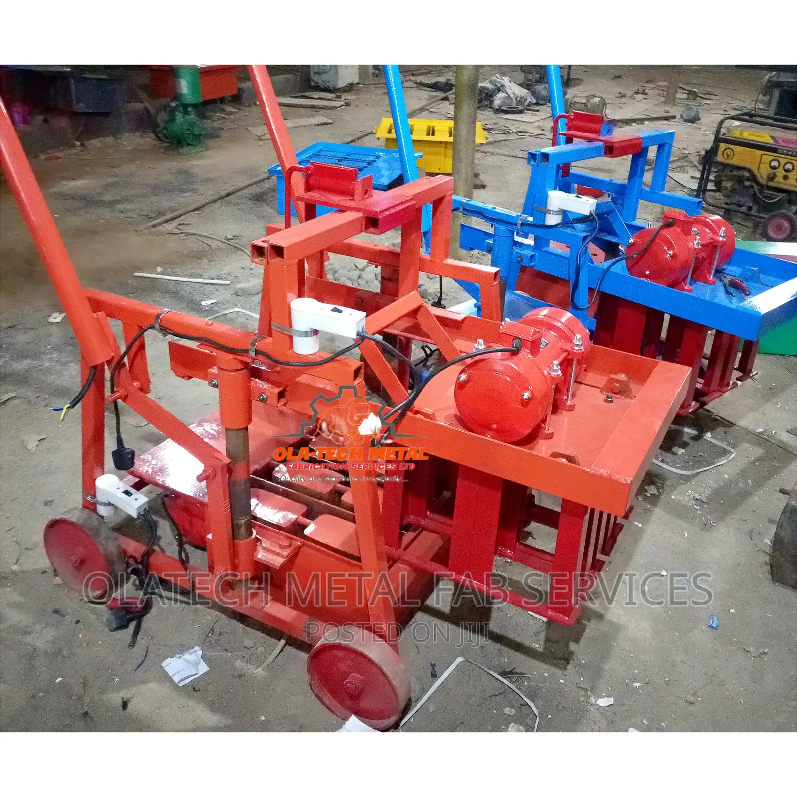 No Pallets Block Making Machine Nigeria