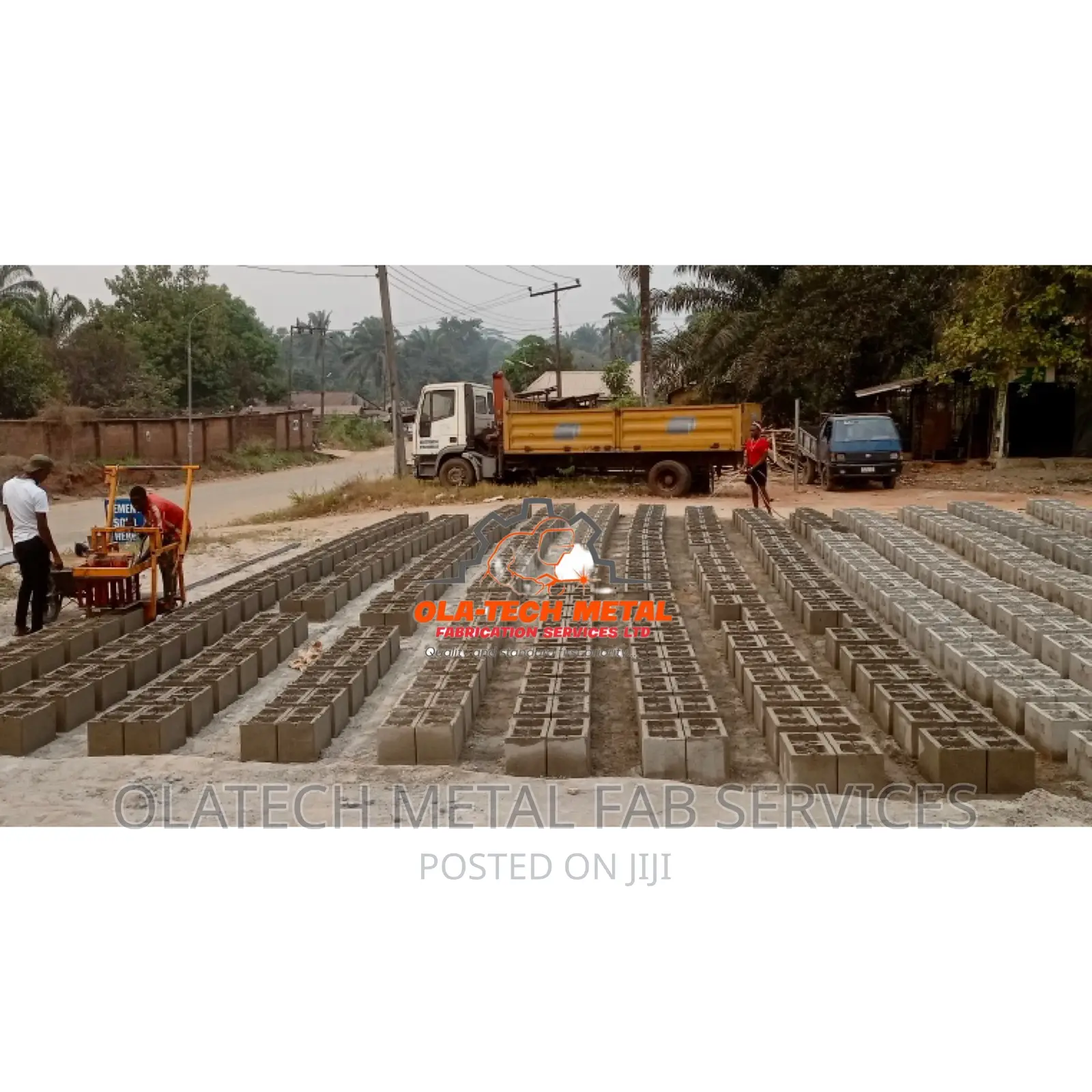 2 Layers Block Making Machine Nigeria