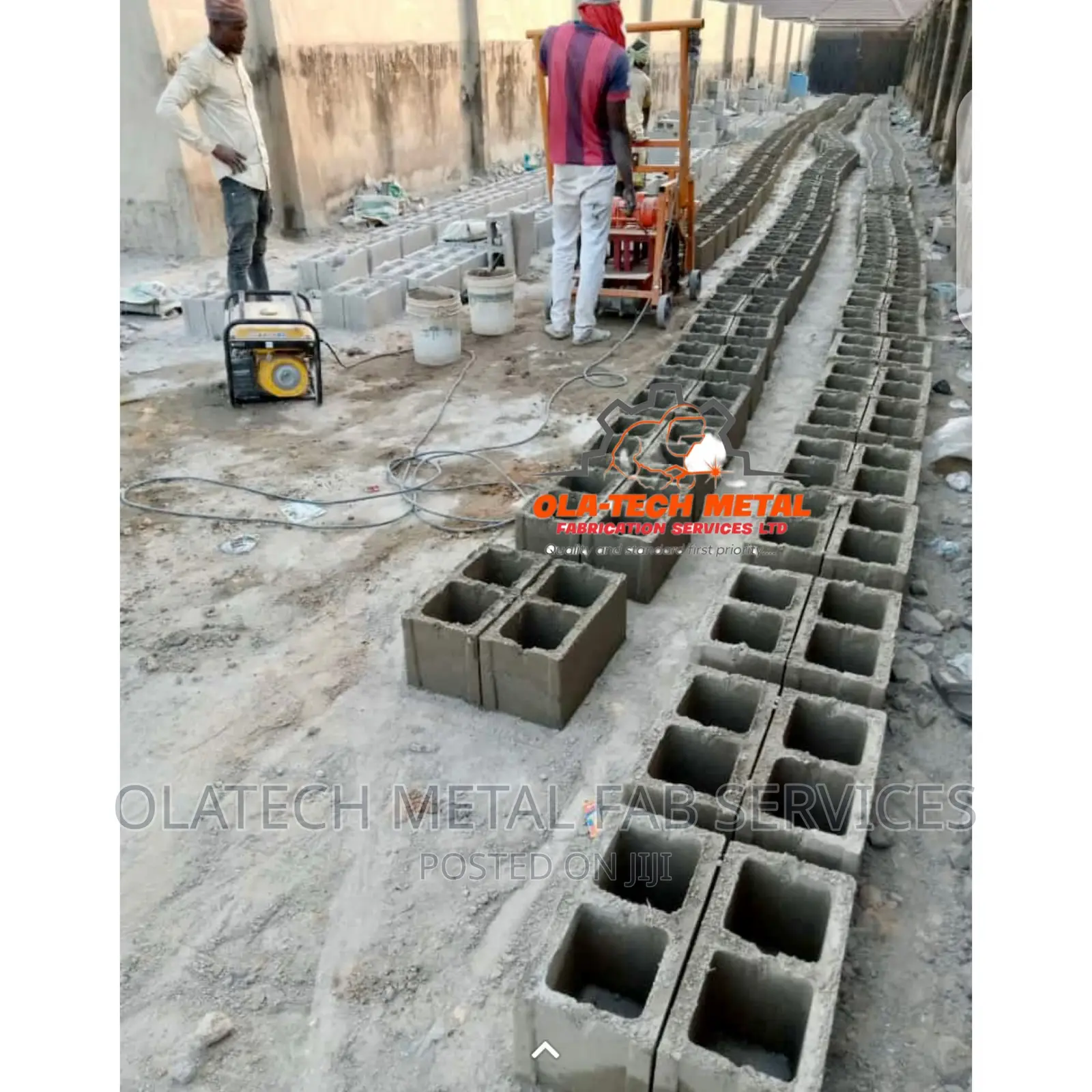 2 Layers Block Making Machine Nigeria