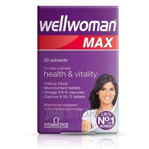 Vitabiotics Wellwoman Max Capsules