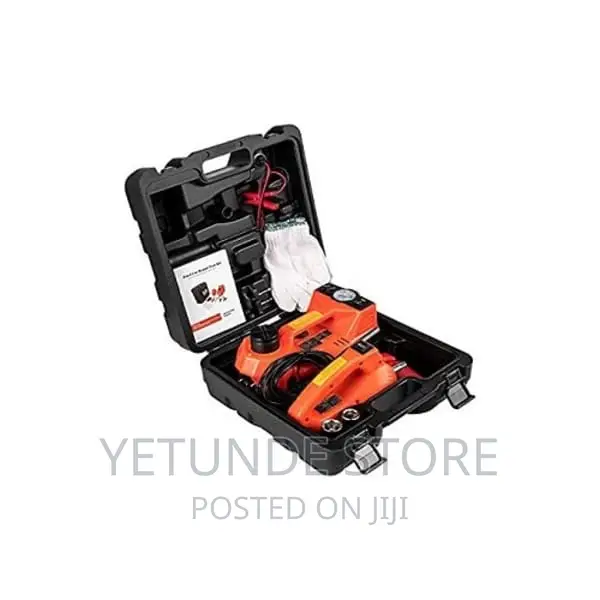7tons Electric Car Jack,Wheel Spanner Tyre Pump for Cars