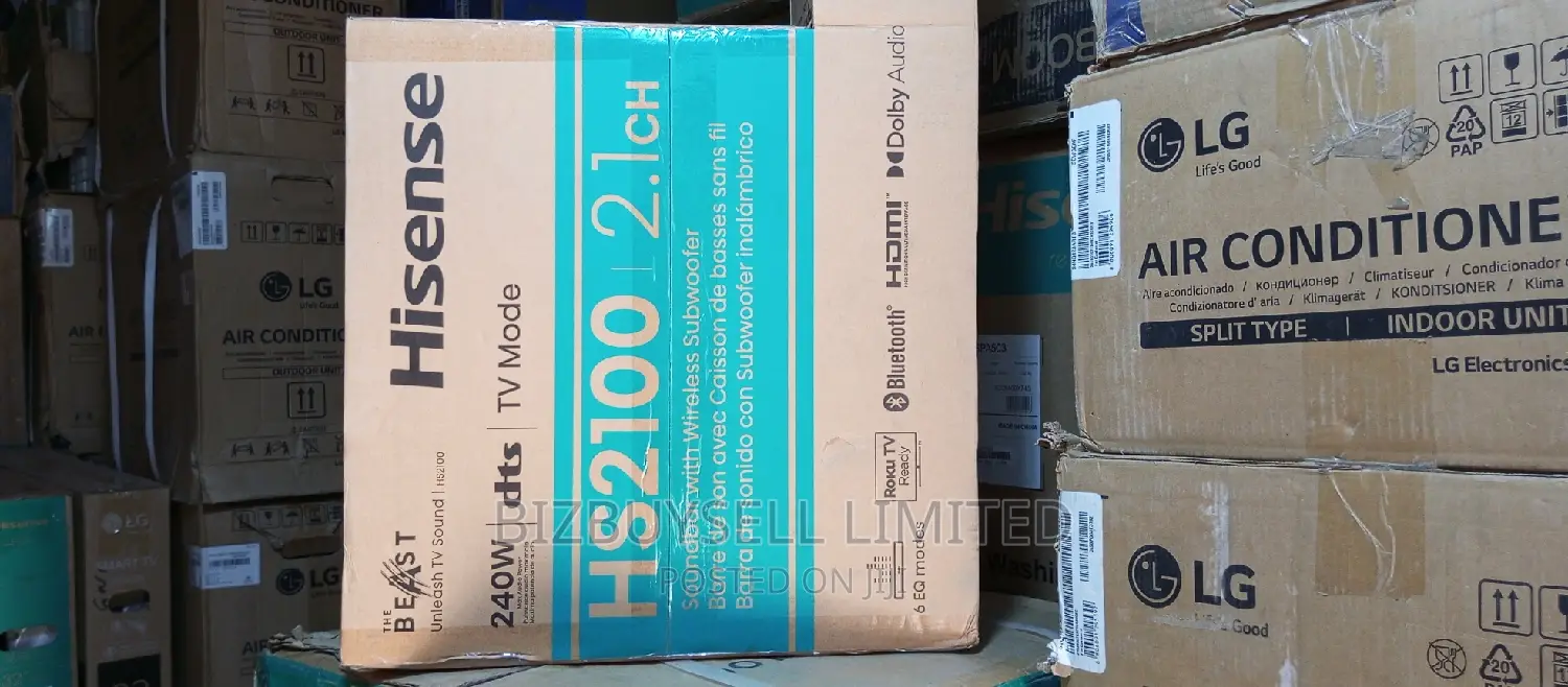 240watts Hisense Sound Bar.