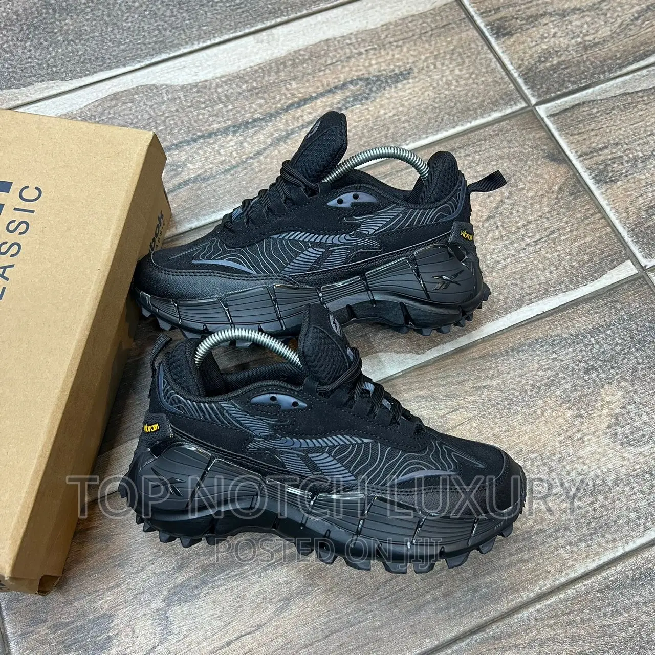 Original New Reebok Zig Kinetica 2.5 Edge Vibram Snks•*