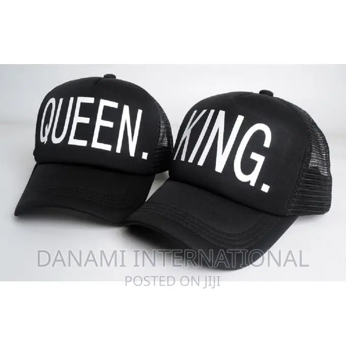 Danami Couple King Queen Printed Caps