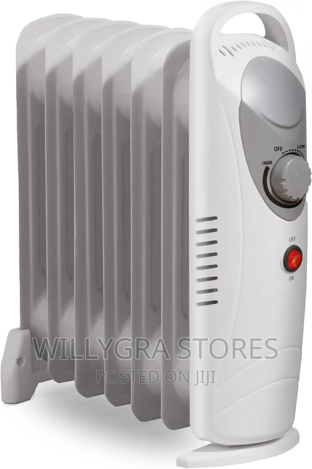 Daewoo Oil Filled 800w Portable Radiator With Thermostat