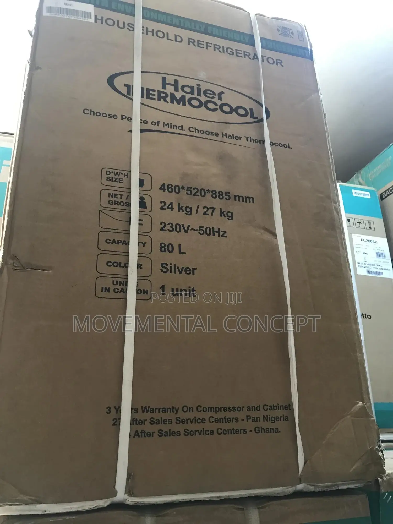 Haier Thermocool HRF-80BEX Double Door