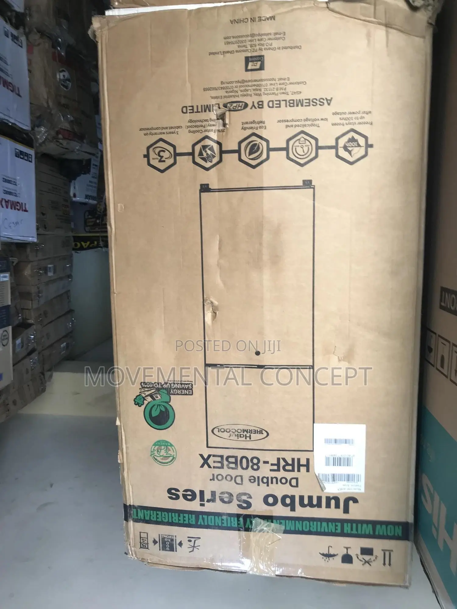 Haier Thermocool HRF-80BEX Double Door