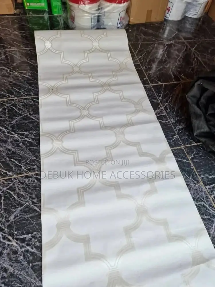 Non-Woven Wallpaper With Stones Design