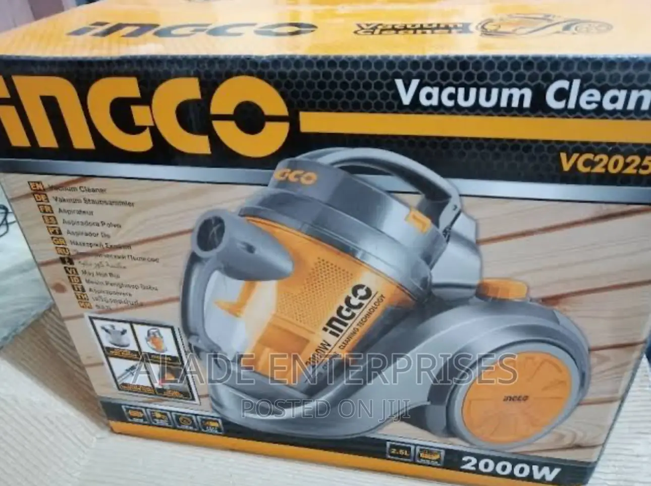 Ingco Vacuum Cleaner 2000w Bag Less