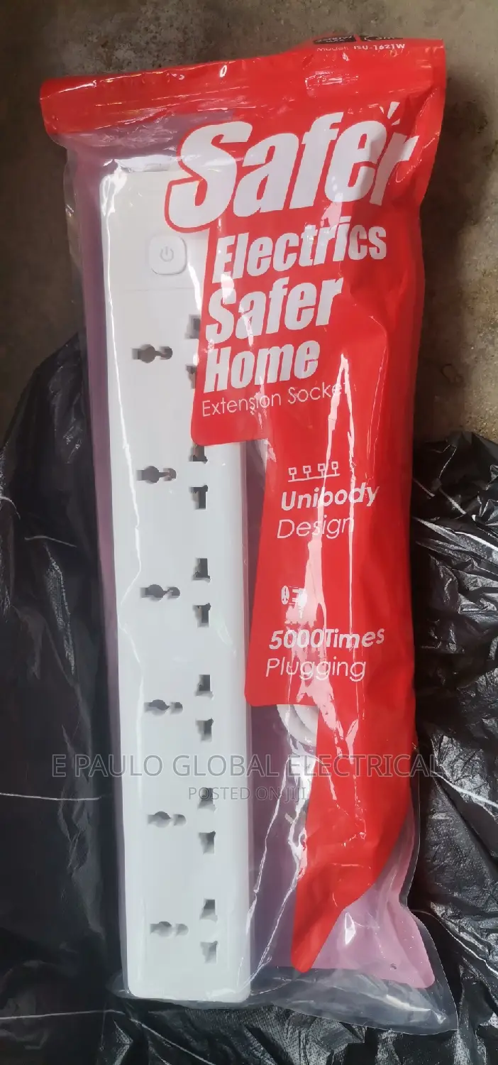 6ways Extension Socket Universal