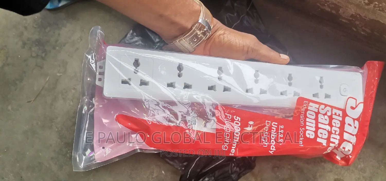 6ways Extension Socket Universal