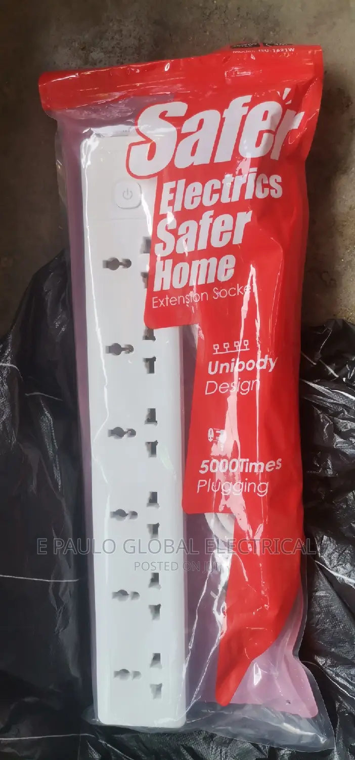 6ways Extension Socket Universal