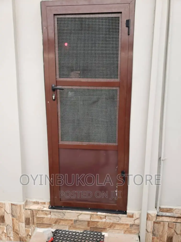 Brown Aluminium Steel Door
