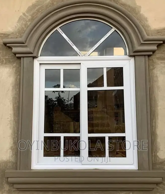 White Casement Window