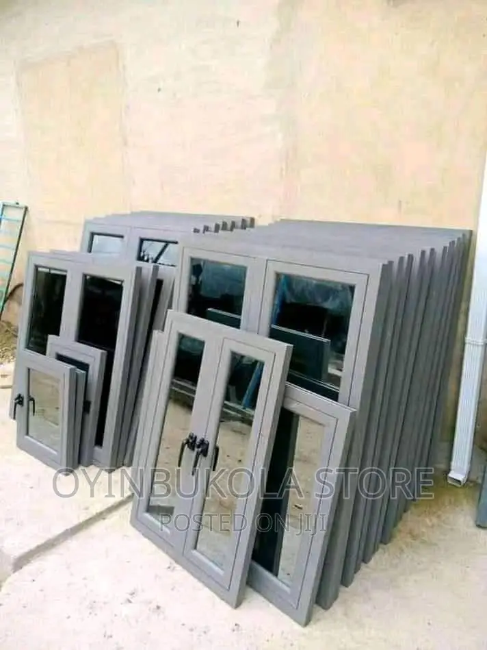 Grey Colour Tinted Window Casement