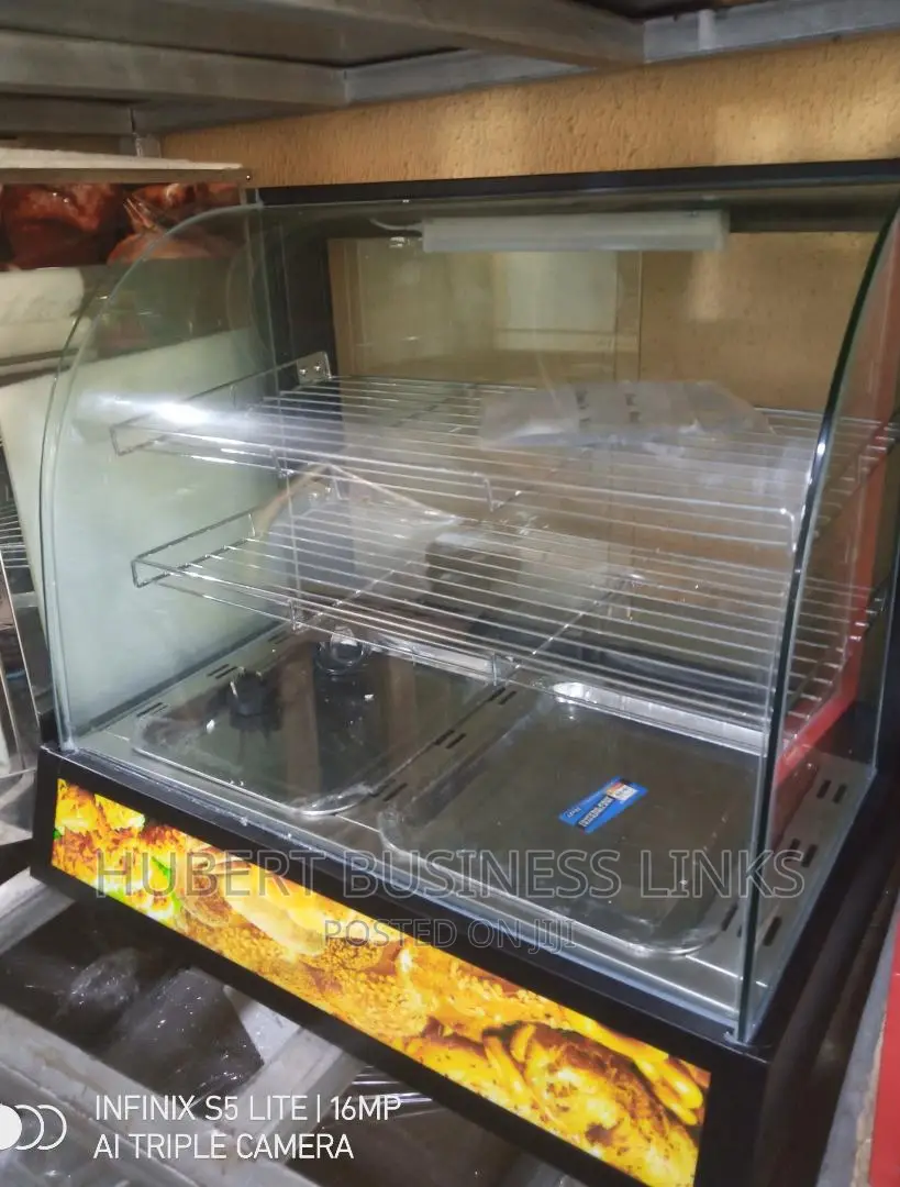 Snacks Warmer 2plate Black