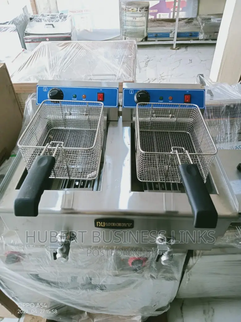 Industrial Electric Deep Fryer Double 20L