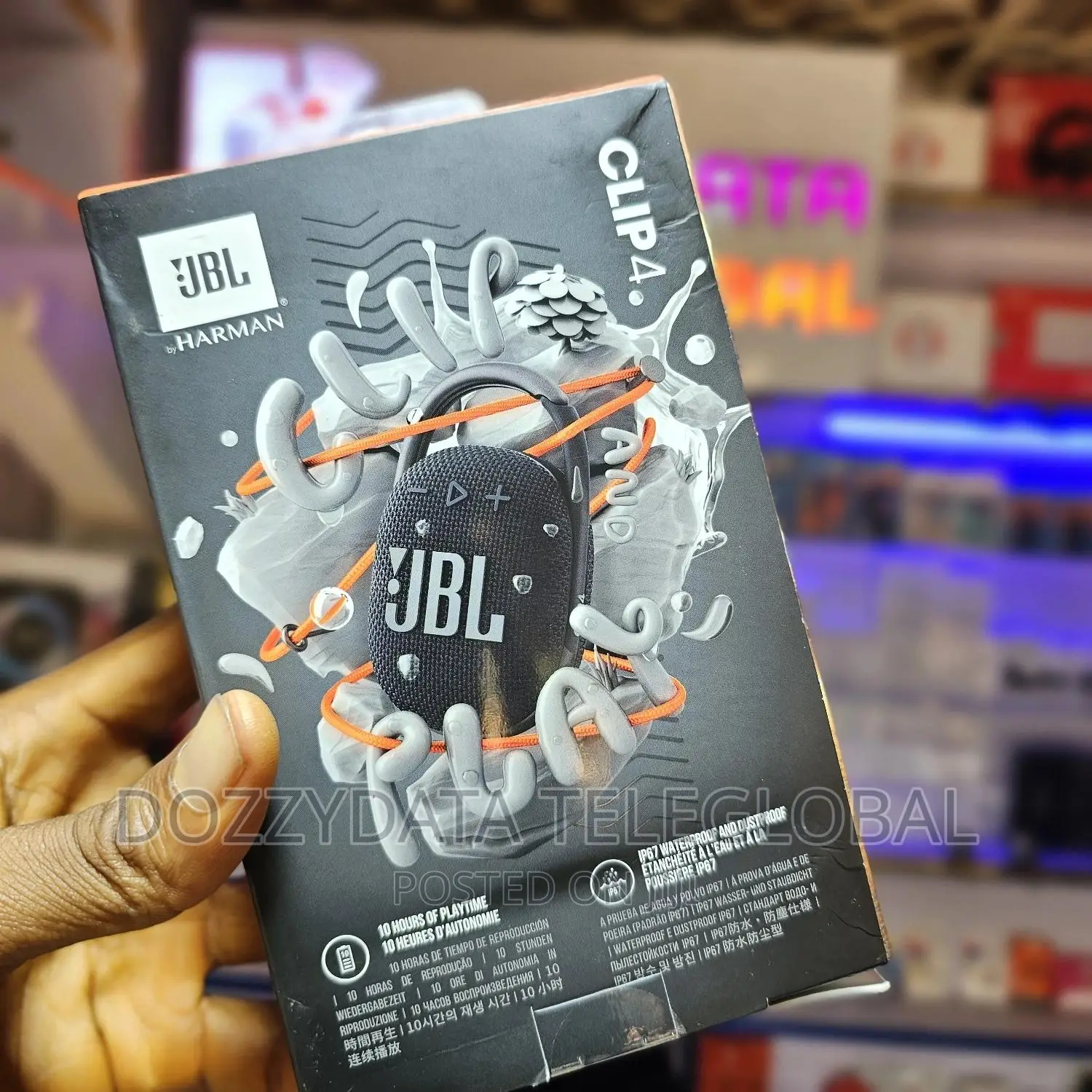 JBL Clip 4 | Ultra-Portable Waterproof Speaker
Cool,Portable