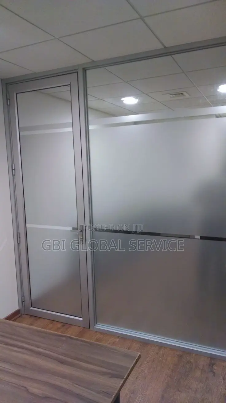 Office Partition, Aluminum Door's and Window