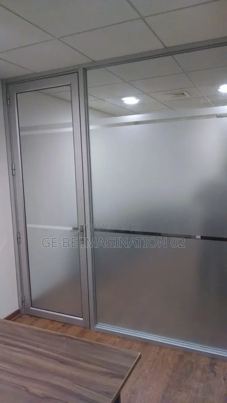 Office Partition, Aluminum Door's and Window