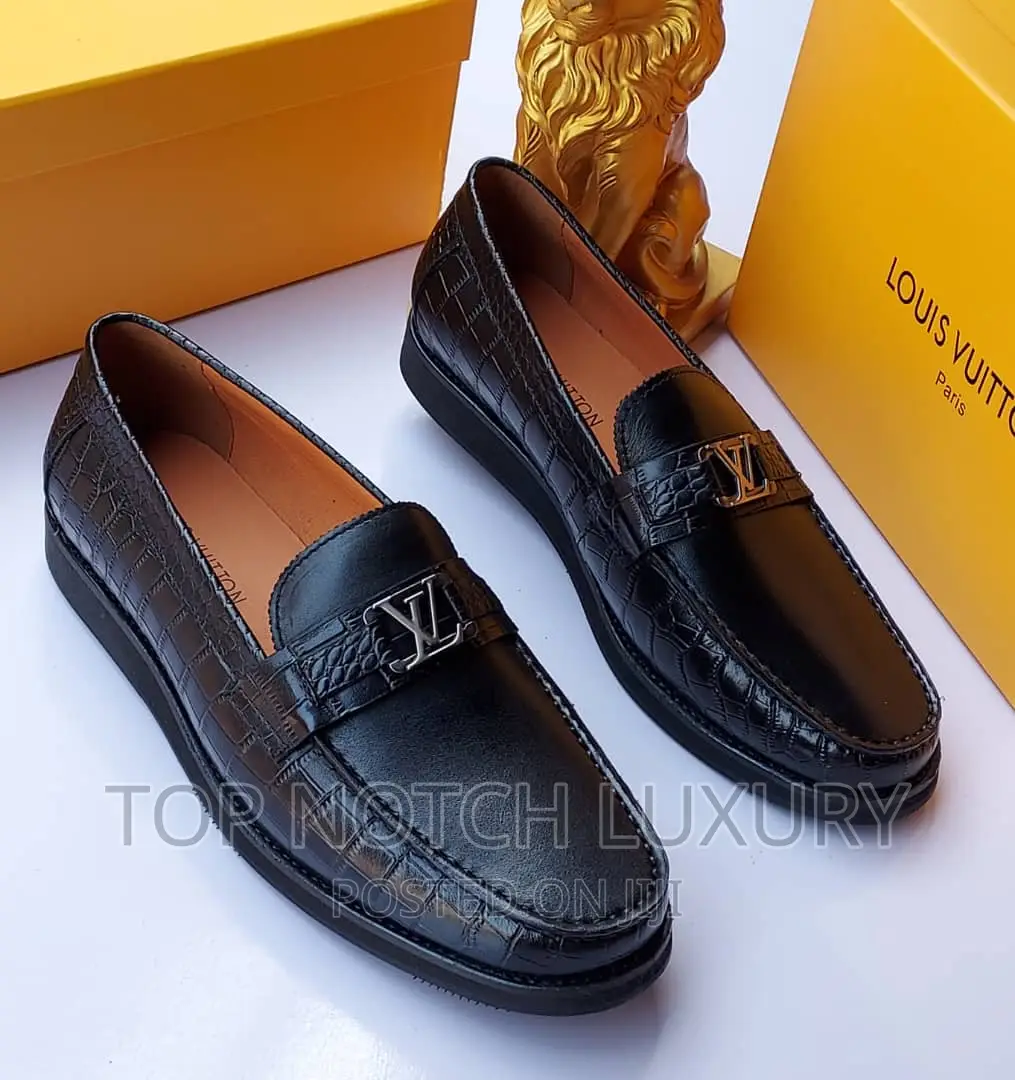 Louis Vuitton Men Luxury Designer Flat Shoe