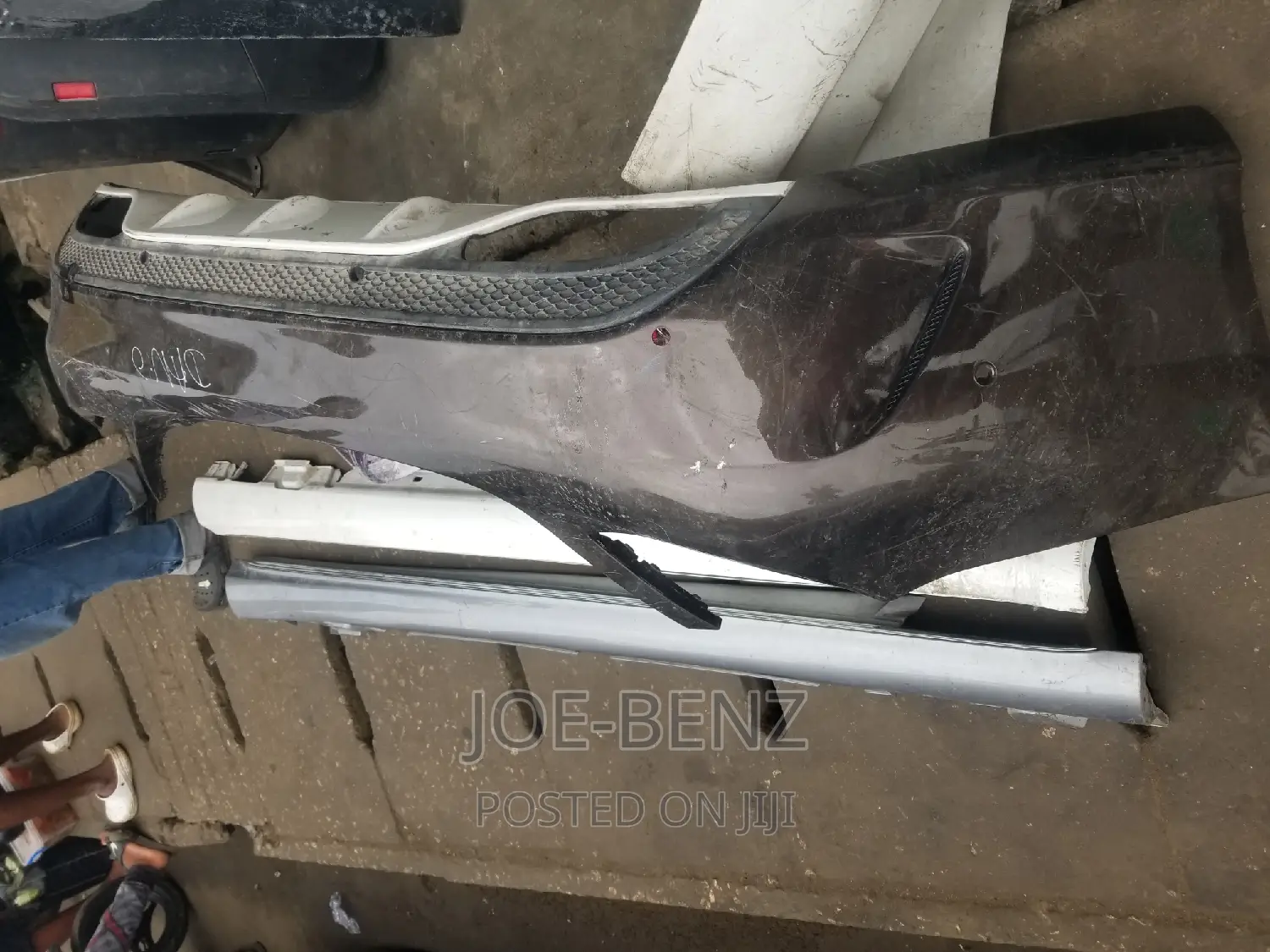 C300 2017 Complete Back Bumper