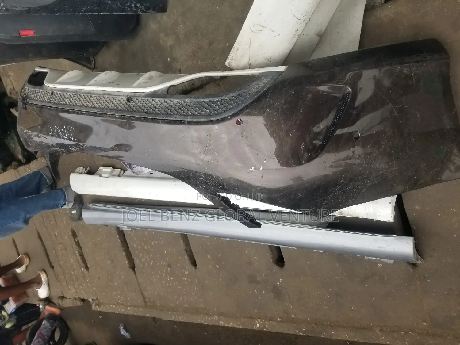 C300 2017 Complete Back Bumper