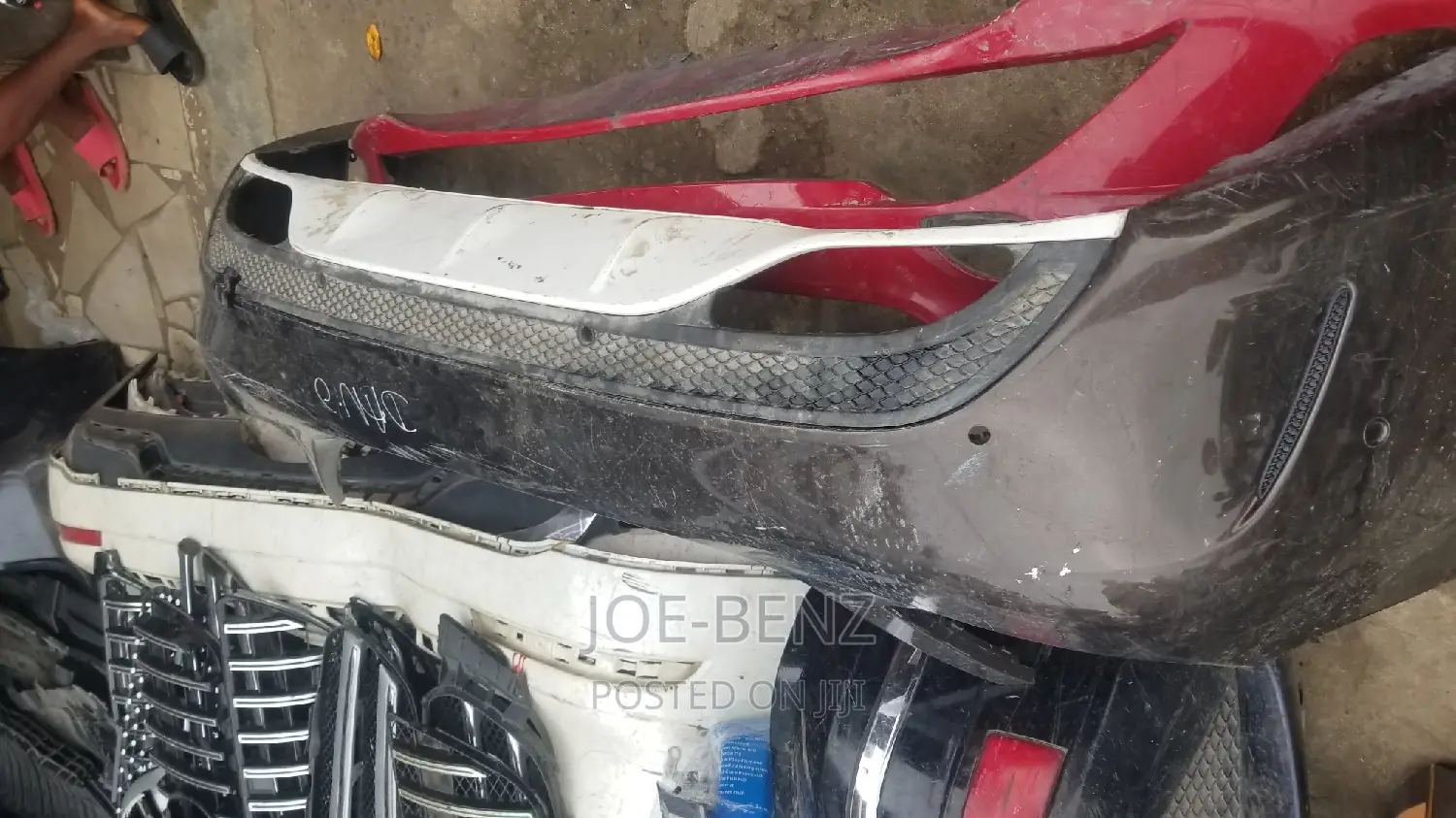 C300 2017 Complete Back Bumper