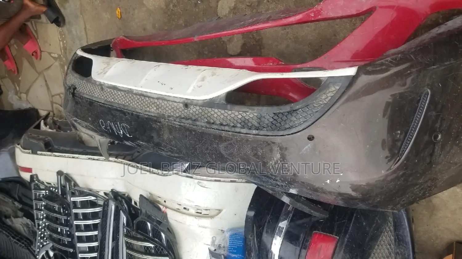 C300 2017 Complete Back Bumper
