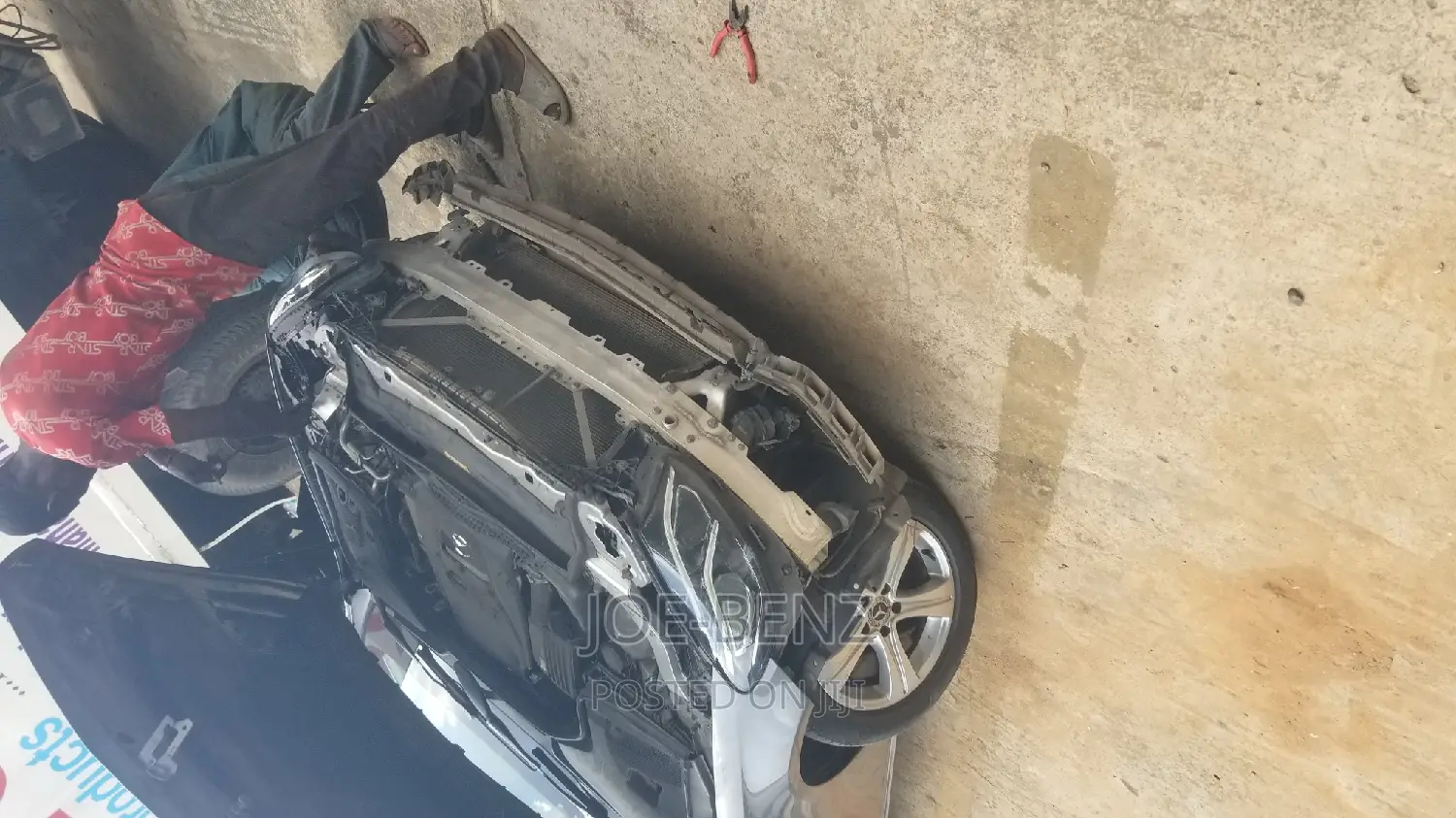 E350 2017 Complete Front Bumper With Grill